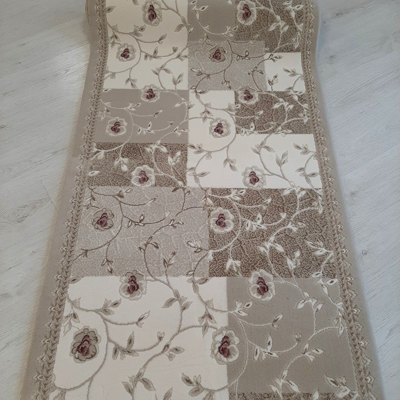 Traversă Cu Model Floral și Geometric Lățime 1m Cerbulalbastru
