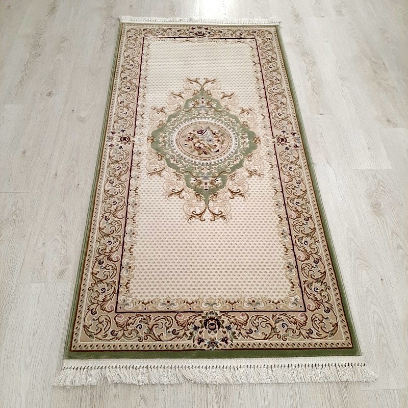 To expose punishment Paine Gillic Covor clasic verde LORA 9005A 100/200 cm | CerbulAlbastru